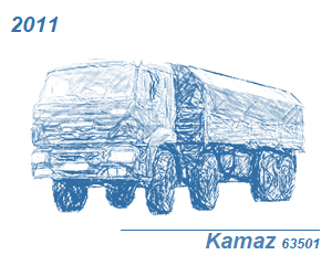 KAMAZ 6308 — расчёт рамы